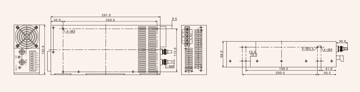 50a闭路电视12v 600瓦电源